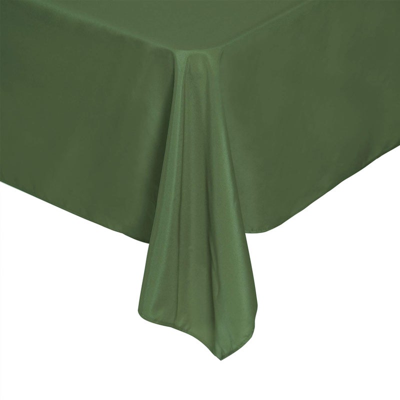 Cupuamon Rectangle Tablecloth 60x102 inch Washable Polyester Fabric Table Cloth for Wedding Party Dining Banquet Decorationï¼ˆ60x102, Willowï¼‰ - Image 5